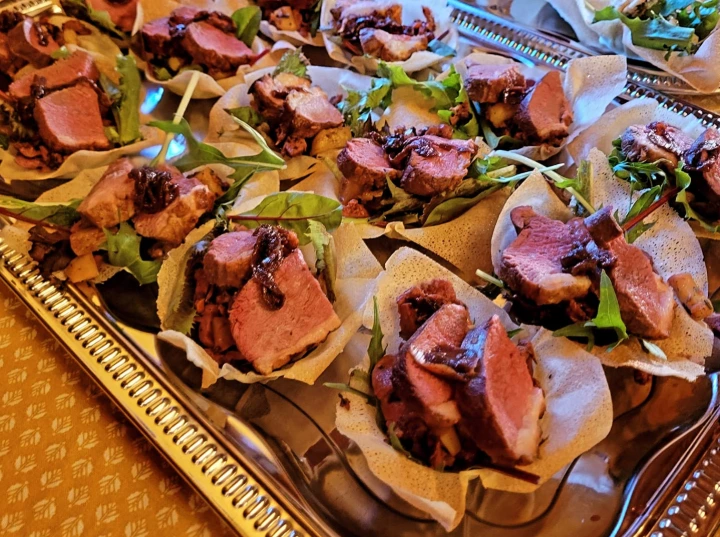 Catering at Chateau de londigny 